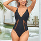 Crisscross Spaghetti Strap One-Piece Swimsuit